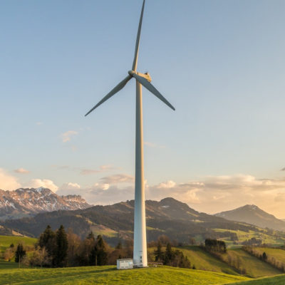 Renewable energy: wind turbine